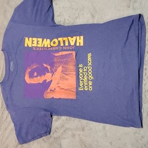 Purple Halloween small women's shirt